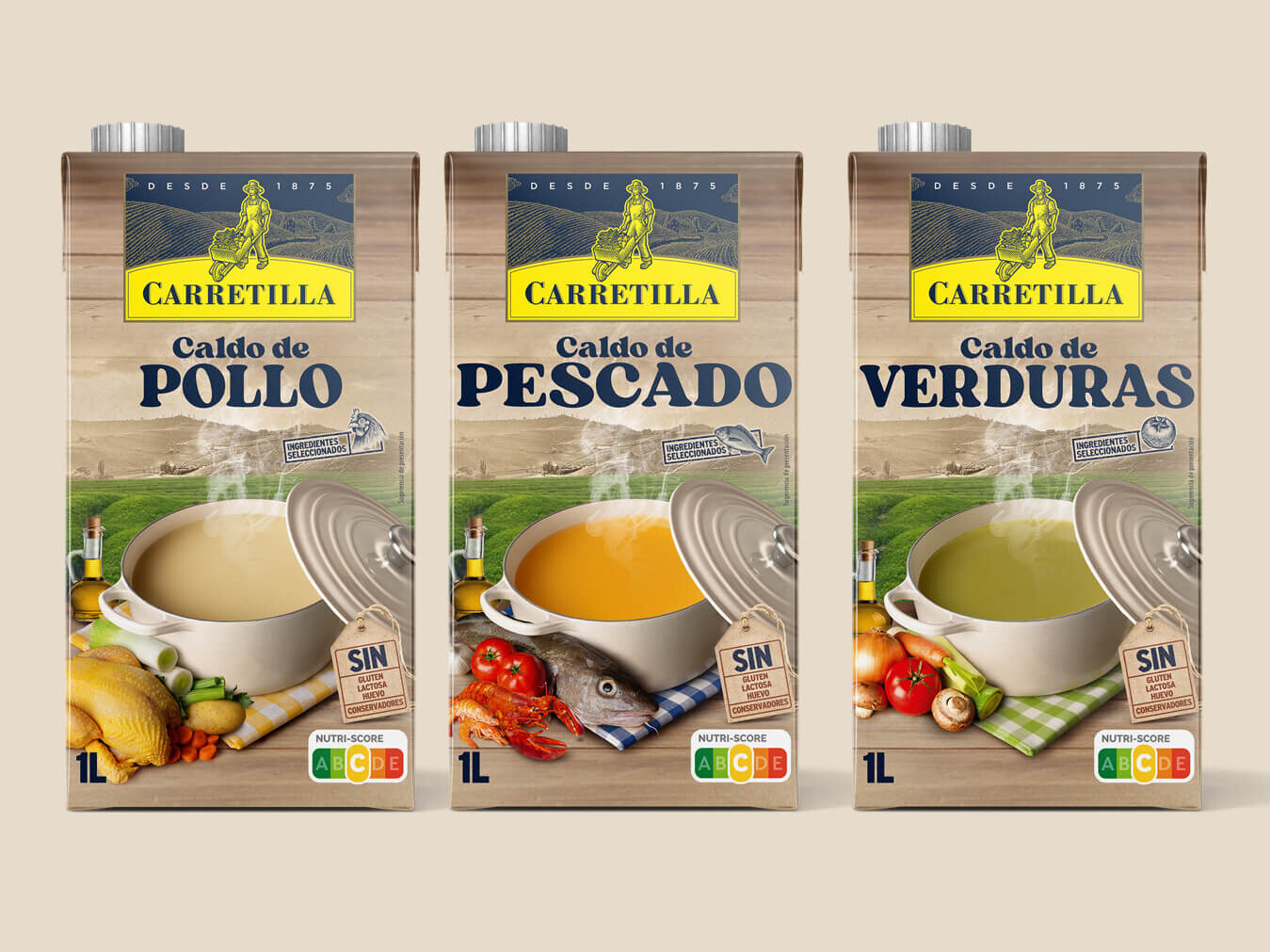 Packaging para alimentos. Somos un estudio de diseño de empaques para productos de alimentación.